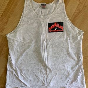 Hawaiian Strength Tank top XL * fits like large